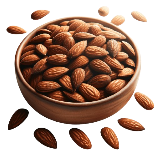 Almendras Peladas y Tostadas SIN SAL