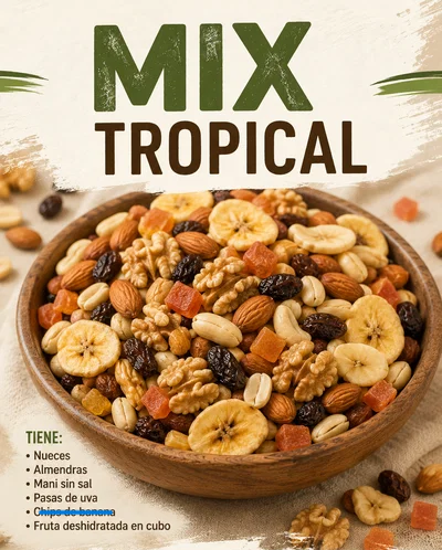 MIX Tropical con Pasas